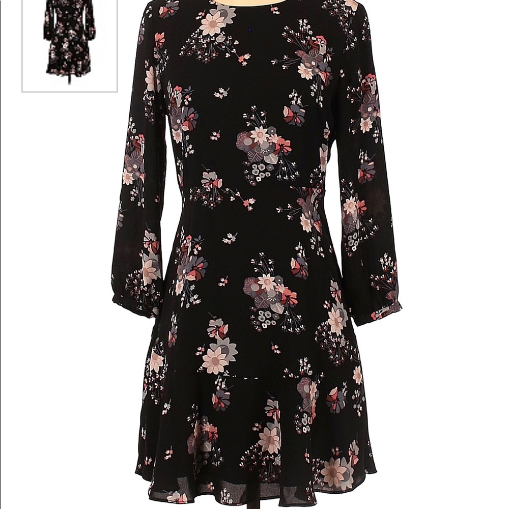 Loft petite floral dress